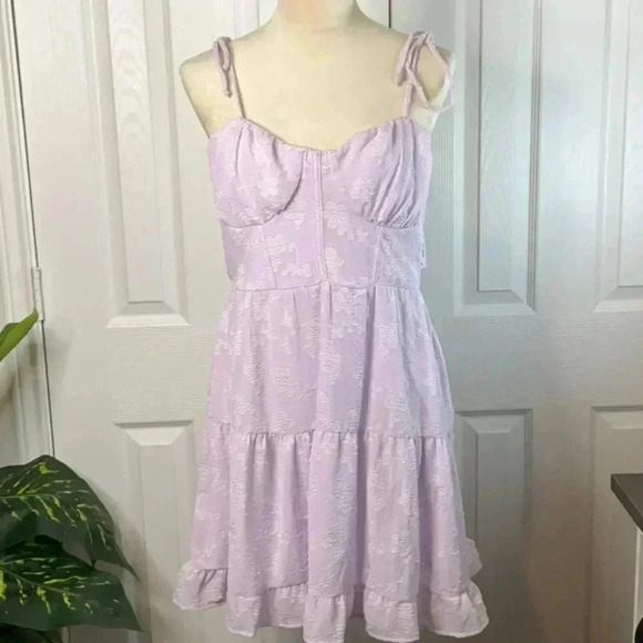 Wild Fable Women's Sweetheart Neckline Mini Slip Dress Size M - Picture 4 of 13